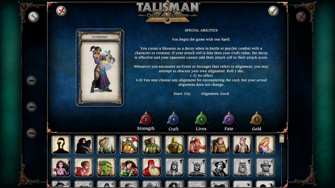 Talisman - Character Pack #11 - Illusionist DLC Steam CD Key 0.8 USD