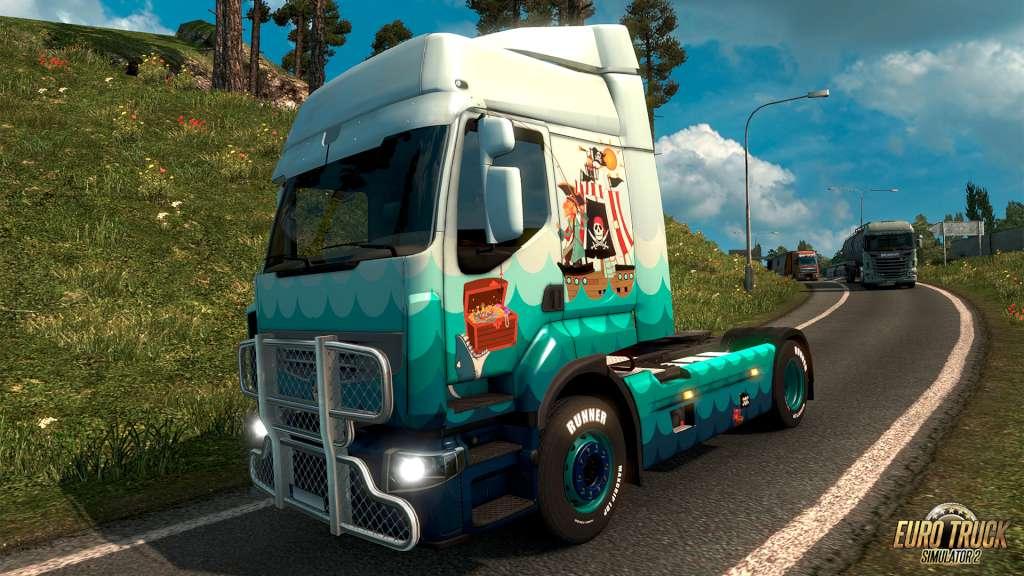 Euro Truck Simulator 2 - Pirate Paint Jobs Pack EU Steam CD Key 1.41 USD