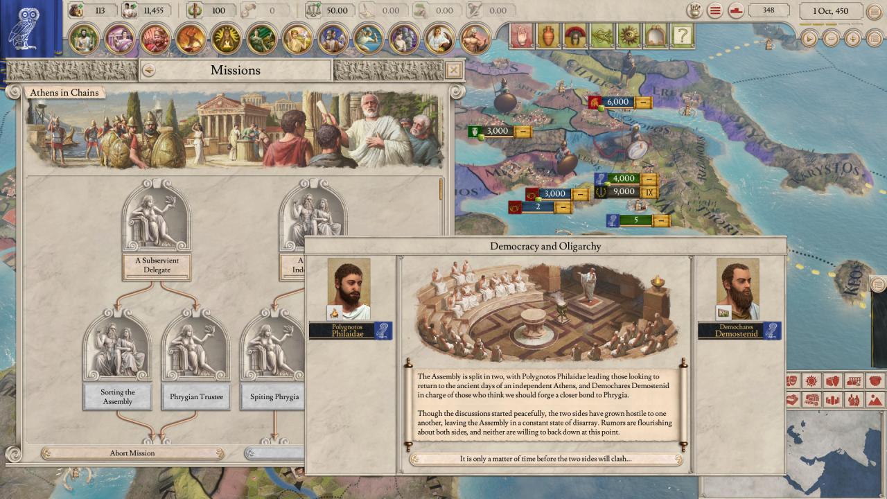 Imperator: Rome - Magna Graecia Content Pack DLC EU Steam Altergift 5.38 USD