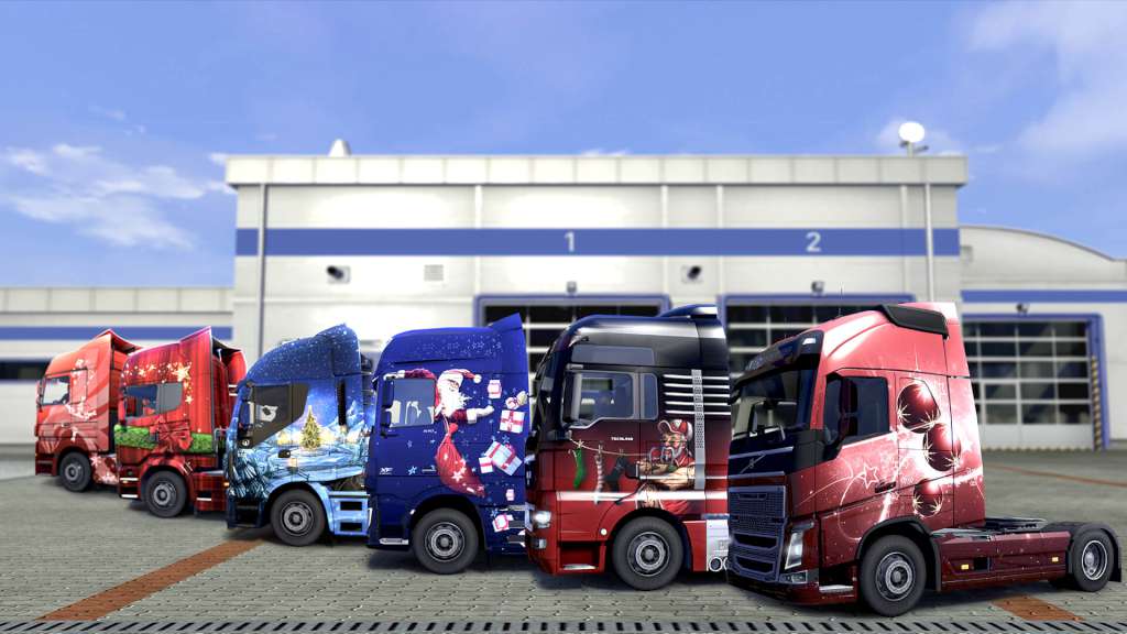 Euro Truck Simulator 2 - Christmas Paint Jobs Pack EU Steam CD Key 1.12 USD