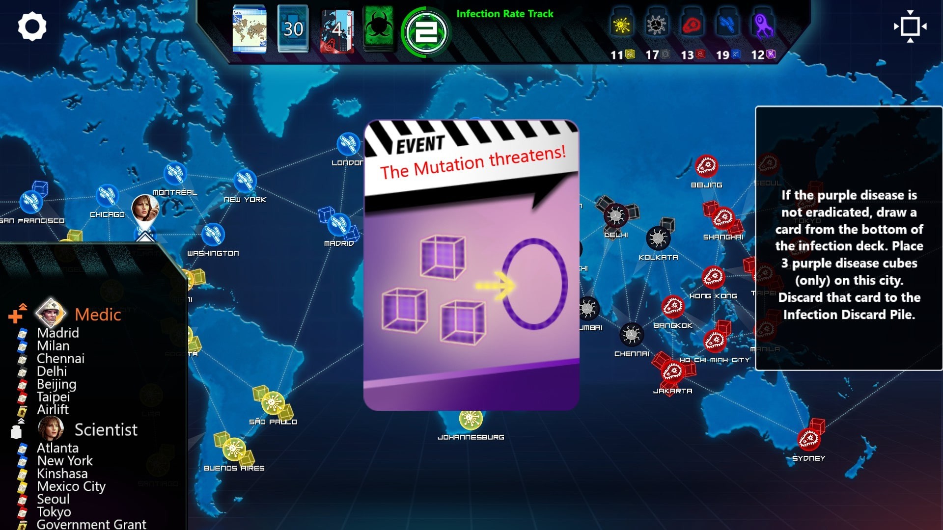 Pandemic: On the Brink - Mutation DLC Steam CD Key 0.79 USD
