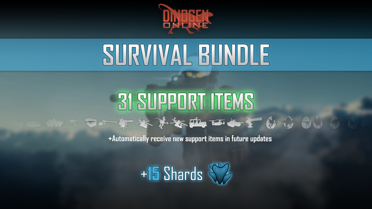 Dinogen Online - Survival Bundle DLC Steam CD Key 0.35 USD