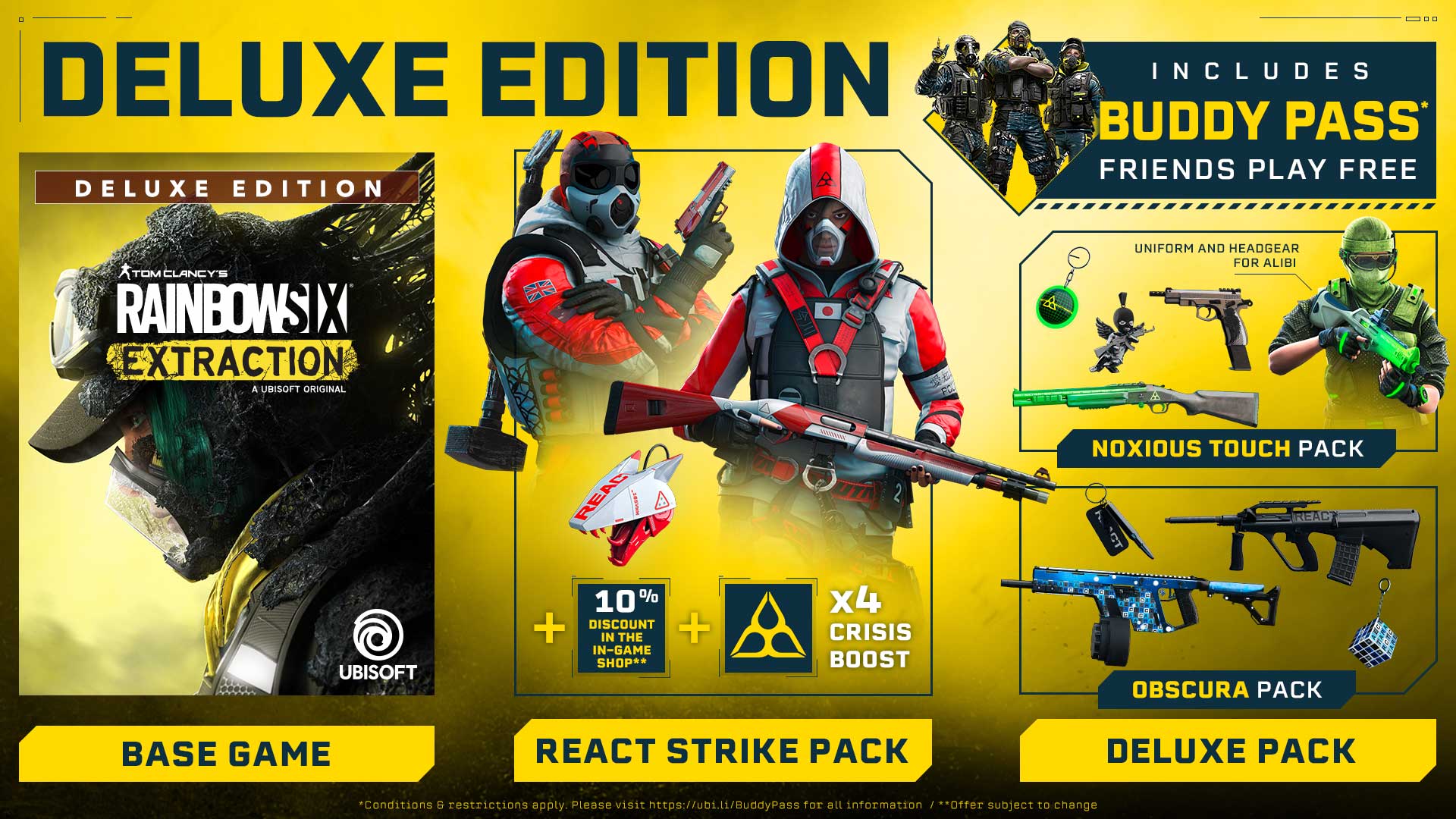 Tom Clancy's Rainbow Six Extraction Deluxe Edition XBOX One / Xbox Series X|S CD Key 19.32 USD