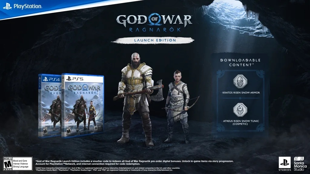 God of War Ragnarök - Pre-Order Bonus DLC EU PS4 CD Key 1.67 USD