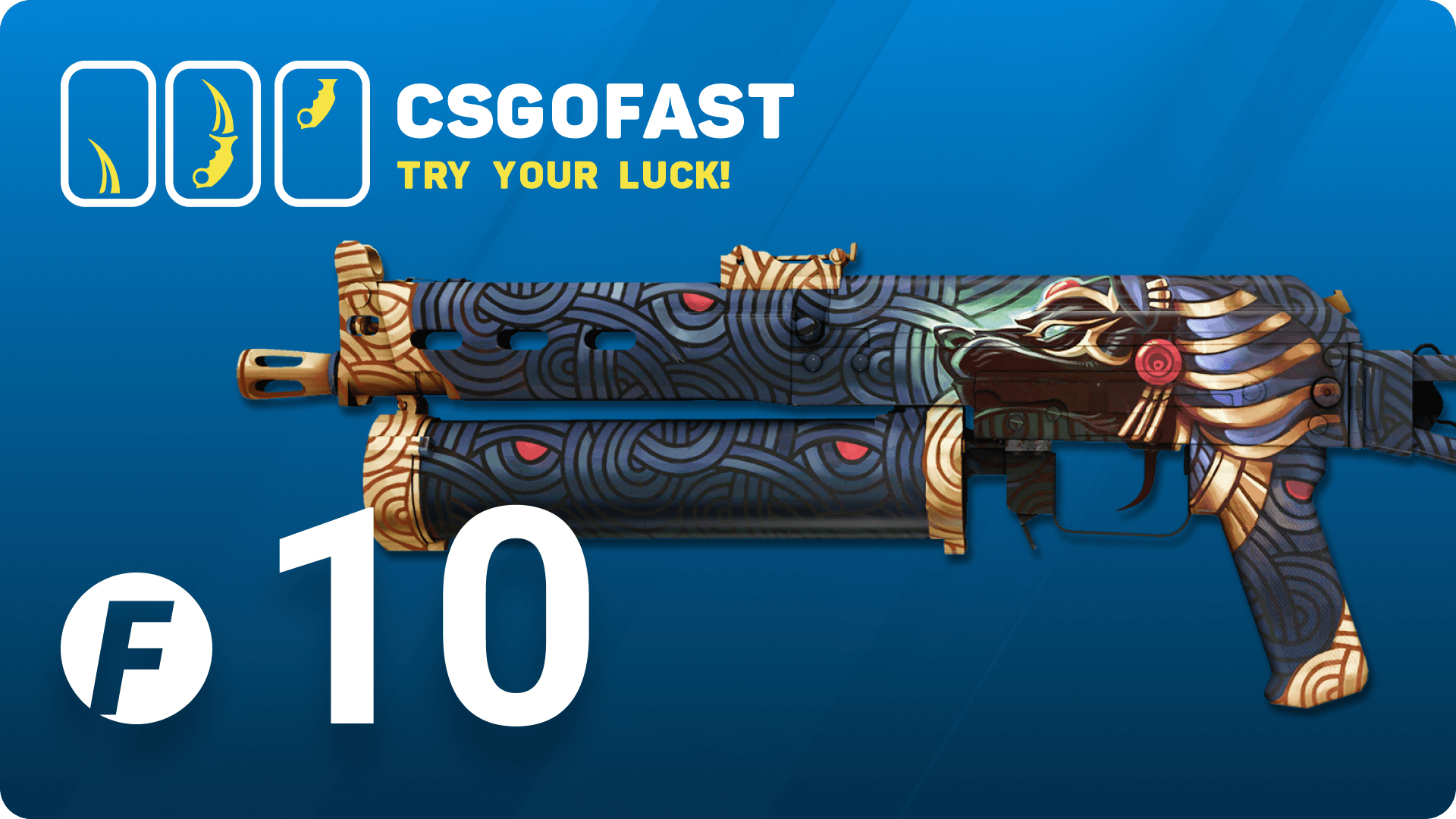 CSGOFAST 10 Fast Coins Gift Card 7.19 USD