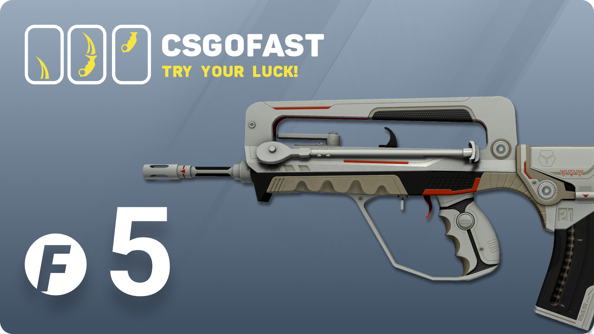 CSGOFAST 5 Fast Coins Gift Card 3.63 USD