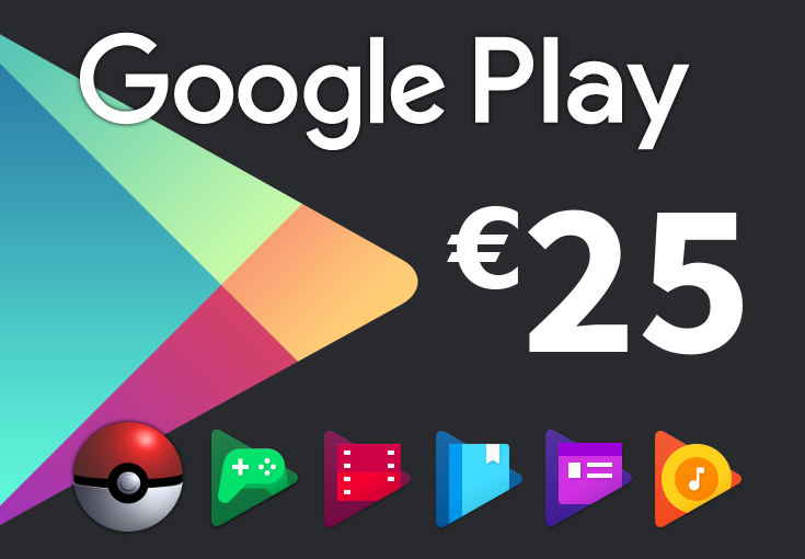 Google Play €25 IT Gift Card 30.89 USD