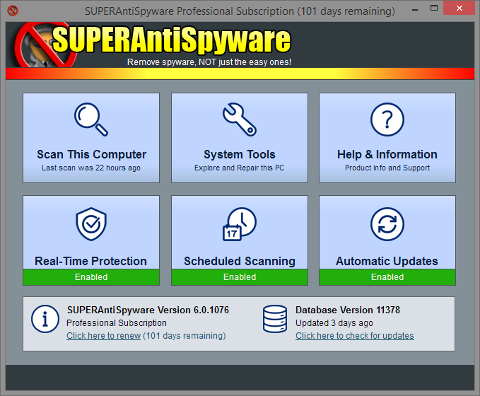 Superantispyware Professional X Edition CD Key (1 Year / 1 PC) 19.2 USD