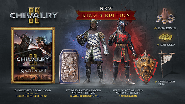 Chivalry 2 King's Edition Steam CD Key 16.94 USD