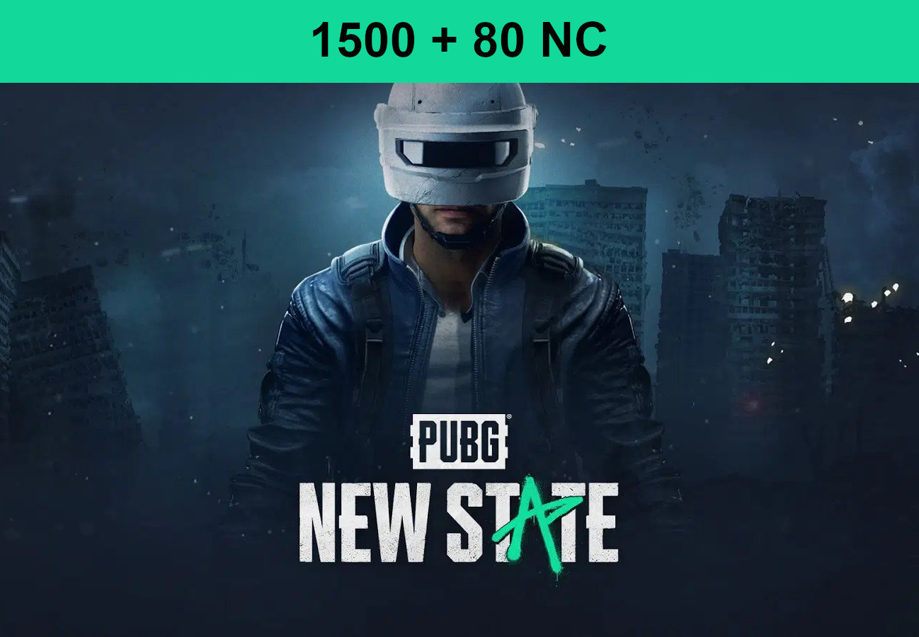 PUBG: NEW STATE - 1500 + 80 NC CD Key 5.03 USD