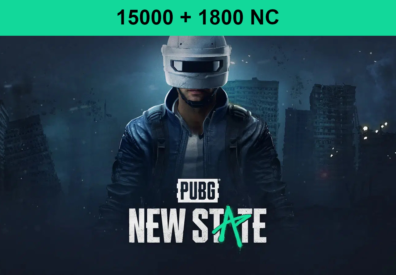 PUBG: NEW STATE - 15000 + 1800 NC CD Key 54.9 USD