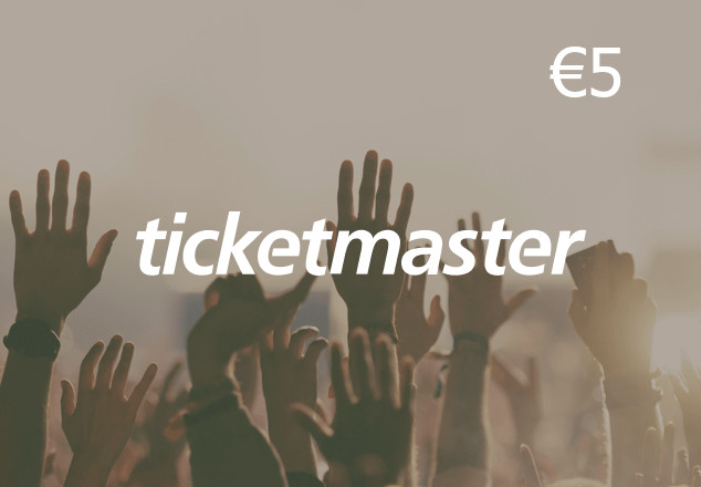 Ticketmaster €5 Gift Card DE 5.65 USD