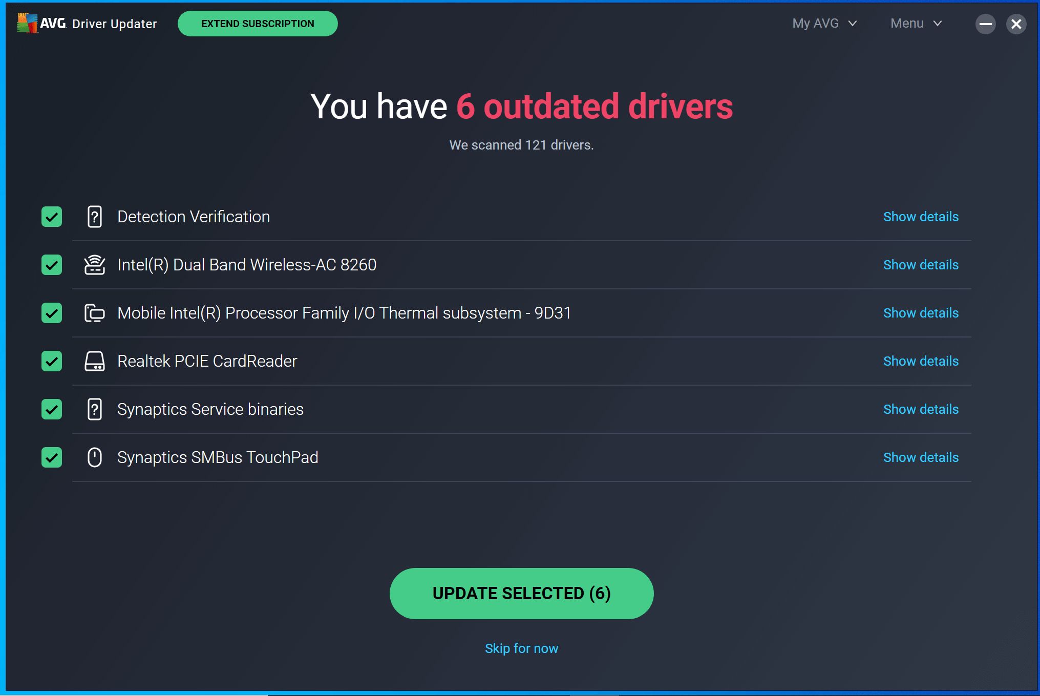 AVG Driver Updater Key (1 Year / 3 PCs) 6.77 USD