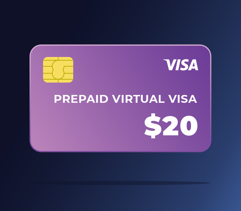 Prepaid Virtual VISA $20 25.73 USD