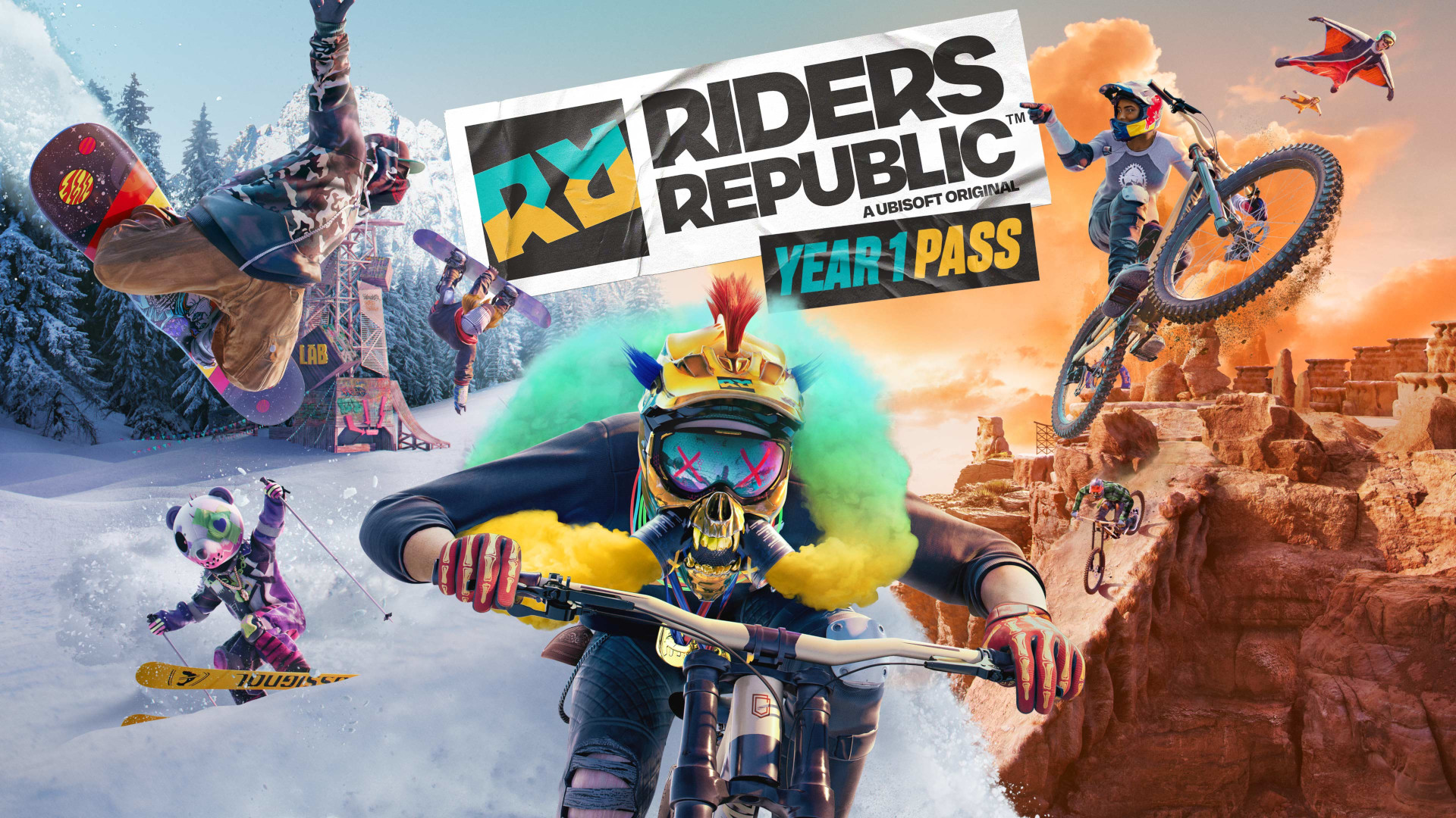 Riders Republic - Year 1 Pass DLC EU PS4 CD Key 11.29 USD