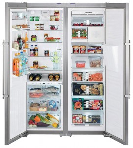 larawan Refrigerator Liebherr SBSes 7273