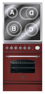 Photo Kitchen Stove ILVE PE-60N-MP Red