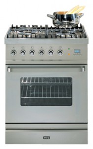 Photo Kitchen Stove ILVE T-60W-MP Stainless-Steel