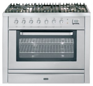 Photo Kitchen Stove ILVE T-90L-MP Stainless-Steel