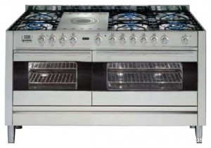 Photo Kitchen Stove ILVE PF-150S-VG Stainless-Steel