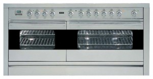 Photo Kitchen Stove ILVE PF-150FS-MP Stainless-Steel