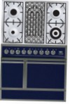 ILVE QDC-90B-MP Blue Fogão de Cozinha