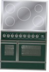 ILVE QDCI-90W-MP Green Fogão de Cozinha