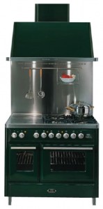 照片 厨房炉灶 ILVE MTD-100S-VG Green