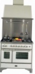 ILVE MDE-100-MP Green Kitchen Stove