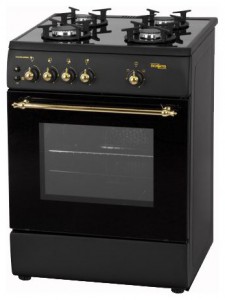 Photo Kitchen Stove Erisson GG60/60Glass BK