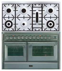 Photo Kitchen Stove ILVE MTS-1207D-MP Stainless-Steel