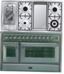 ILVE MT-120FRD-MP Stainless-Steel Σόμπα κουζίνα