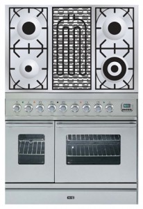 Фото Кухонная плита ILVE PDW-90B-VG Stainless-Steel