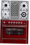 ILVE M-90BD-VG Red Fogão de Cozinha