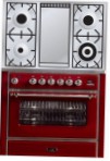 ILVE M-90FD-VG Red Кухонная плита