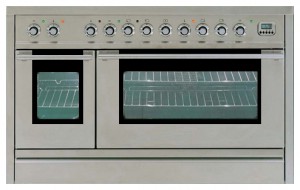 Photo Kitchen Stove ILVE PL-120B-MP Stainless-Steel