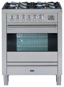 Foto Fornuis ILVE PF-70-MP Stainless-Steel