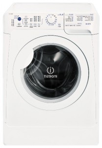 fotoğraf çamaşır makinesi Indesit PWSC 6108 W