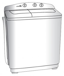 Foto Máquina de lavar Binatone WM 7580
