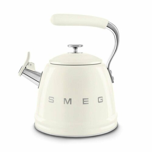 Чайник со свистком SMEG CKLW2001CR фото, описание