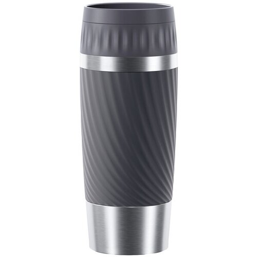 Термокружка EMSA Travel Mug Easy Twist, 0.36 л, графит фото, описание