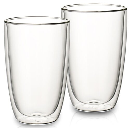 Набор стаканов Villeroy & Boch Artesano Original Hot&Cold Beverages Extra Large Tumbler 1172438093, 450 мл, 2 шт., бесцветный фото, описание