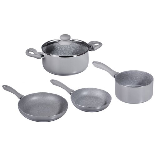 Набор посуды Satoshi Kitchenware 846462 5 пр. 5 пр., серый фото, описание