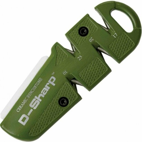 Приспособление для заточки Lansky DSHARP Quad Sharp Ceramic Green фото, описание