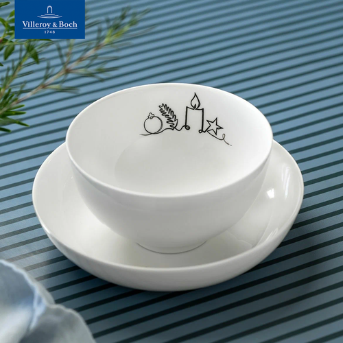 Салатник новогодний 470 мл, Statement, Villeroy & Boch, Премиум-Фарфор фото, описание