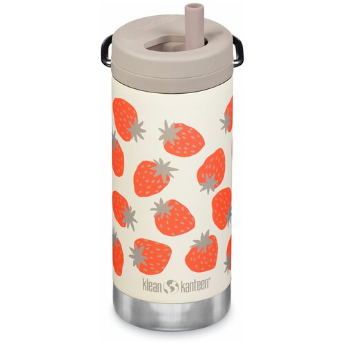 Термокружка Klean Kanteen TKWide Twist Cap 12oz (355 мл) Strawberries фото, описание