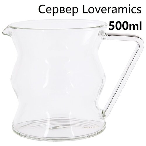 Сервер Loveramics Brewers 500 мл. ZigZag Glass Jug, стекло фото, описание