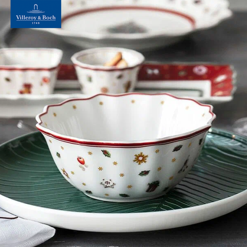 Салатник новогодний 500 мл, Toy's Delight, Villeroy & Boch, Премиум-Фарфор фото, описание