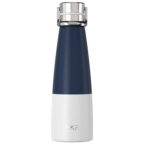 Термобутылка KKF Swag Vacuum Bottle, 0.48 л, blue top фото, описание