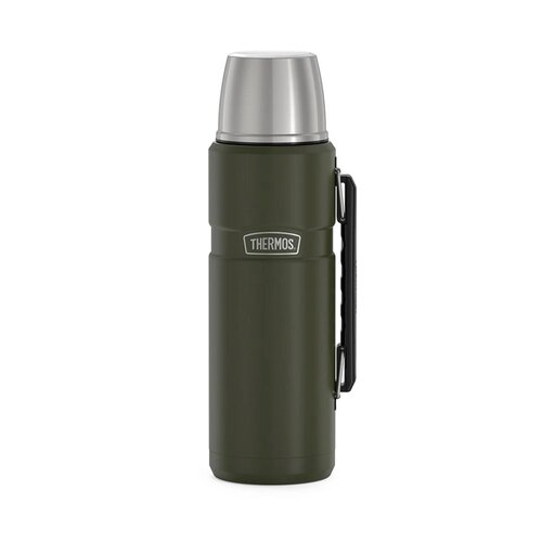 Классический термос Thermos SK2010, 1.2 л, хаки фото, описание